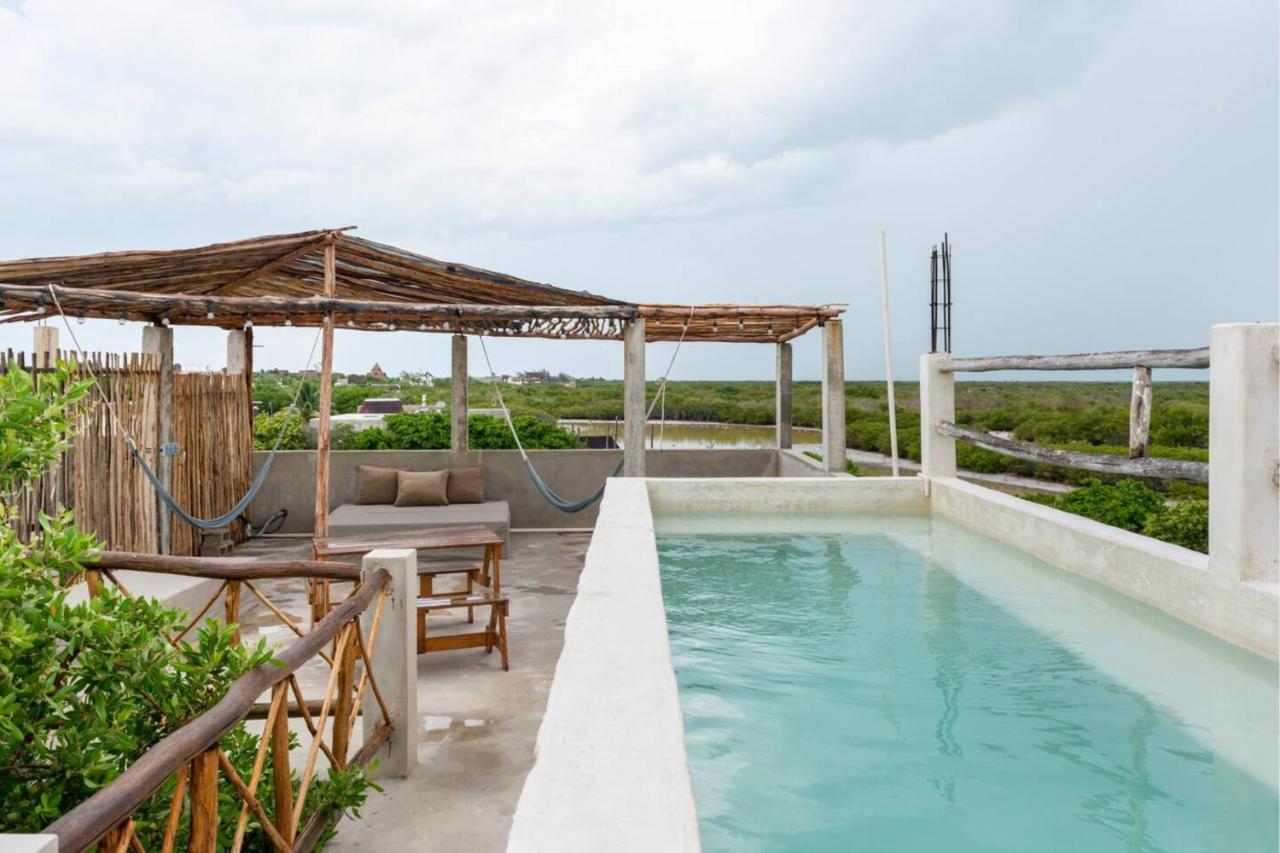 Hotel La Casa De Mia Holbox Exterior foto